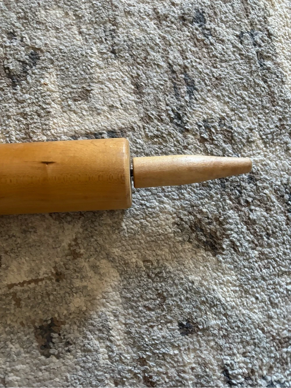 Vintage wooden rolling pin